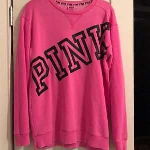 Pink Sweatshirt AND Sweatpants